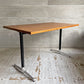 グリニッチ greeniche カフェテーブル Cafe Table ダイニングテーブル W120×D70×H70cm ウォールナット無垢材×スチールレッグ ♪