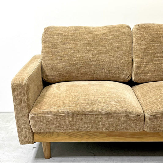 関家具 シュリンプ Shrimp 2pソファ 2人掛けソファ W156cm 北欧ビンテージスタイル 脚部取り外し可 ●