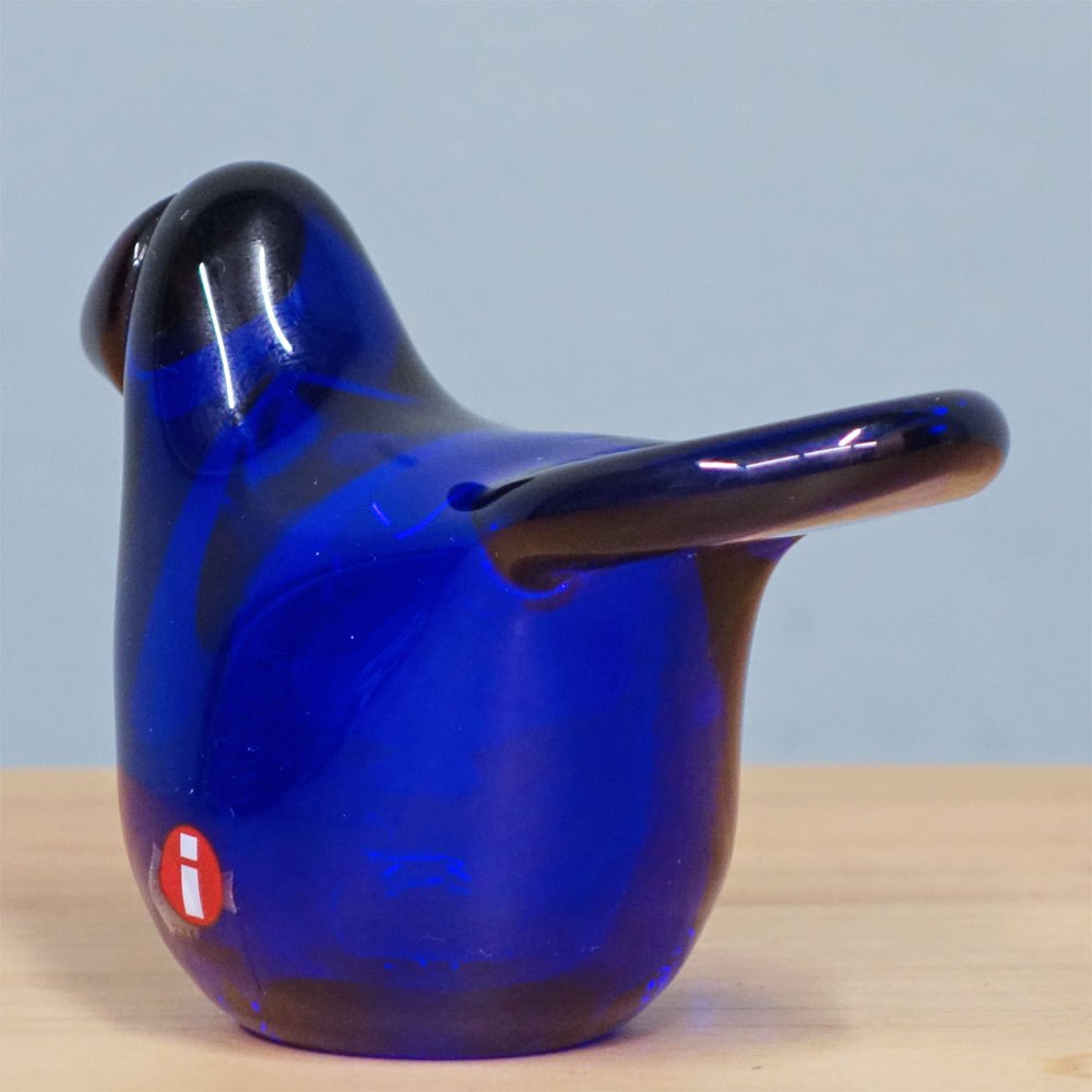 イッタラ iittala  バーズバイトイッカ Birds by Toikka シエッポ Sieppo コバルト × ブラウン 2015年 131/1000 イッタラバード オイバ・トイッカ SCOPE別注 ◎