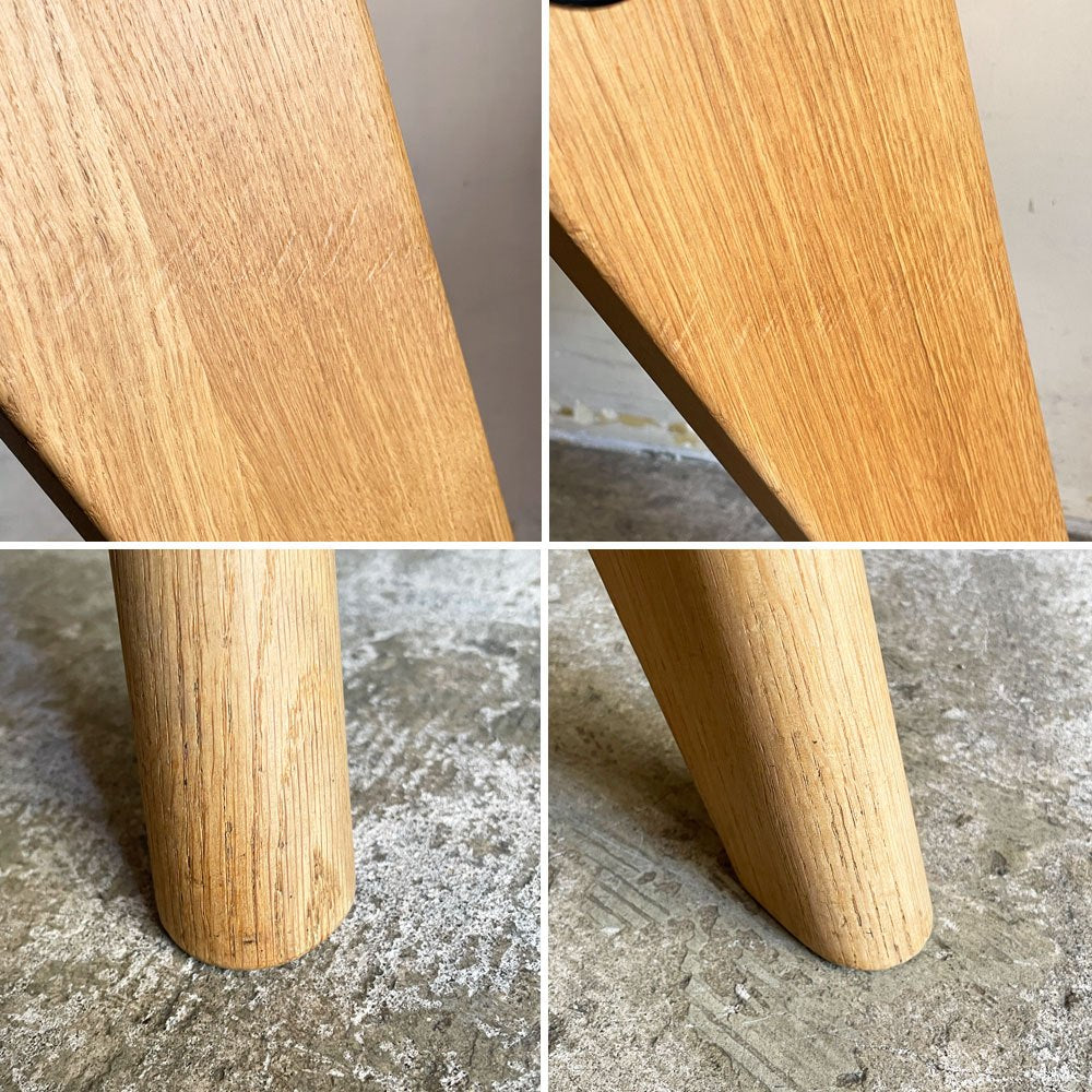 ヴィトラ vitra ゲリドン Gueridon ダイニングテーブル ラウンド ナチュラルオーク 無垢材 Φ105cm ジャン・プルーヴェ 定価￥399,300- ■