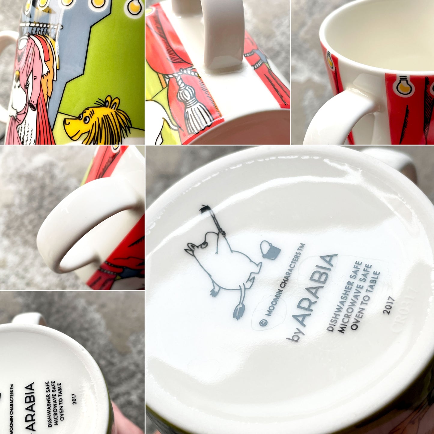 アラビア ARABIA ムーミンマグ MOOMIN サマーシアター 2017年夏限定  トーベ・ヤンソン フィンランド 北欧食器 ■