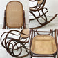 マルニ maruni ロッキングチェア Bentwood rocking chair  ラタン 曲木 ベントウッド オールドマルニ ブラウン ●