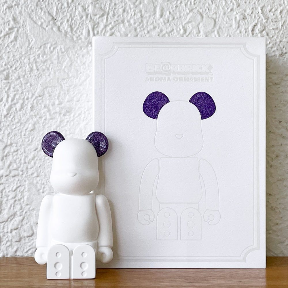 メディコムトイ MEDICOM TOY ベアブリック BE＠RBRICK アロマオーナメント AROMA ORNAMENT No.9 Galaxy PURPLE NEBULA 2021年 HOLIDAY限定カラー 未使用展示品 元箱付き ◇