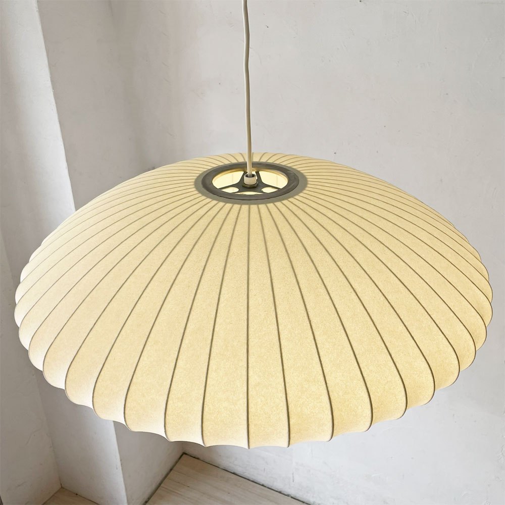 ハーマンミラー Herman Miller ネルソンバブルランプ ソーサーM Saucer Lamp M BUBBLE LAMP ジョージ・ネルソン ロイヤルファニチャ―コレクション 定価￥121,000- 美品 ★