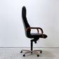 ベルグファニチャー Berg Furniture 89-11 デスクチェア ハイバック エアクッション付き プライウッド 手縫いステッチ デンマーク 参考価格\433,650~ ●