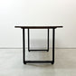 モモナチュラル MOMO Natural ダイニングテーブル RUSTIC TOP + STEEL LECT LEG オーク材 W140cm ナチュラルモダン ●