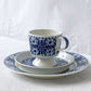 アラビア ARABIA アリ ALI ブルー カップ＆ソーサー トリオ ライヤ・ウオシッキネン 北欧ビンテージ フィンランド ◇