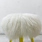 マウントハリ Mt.Hari モンスタースツール MONSTER STOOL シープファー アッシュ材 ホワイト×イエロー ●