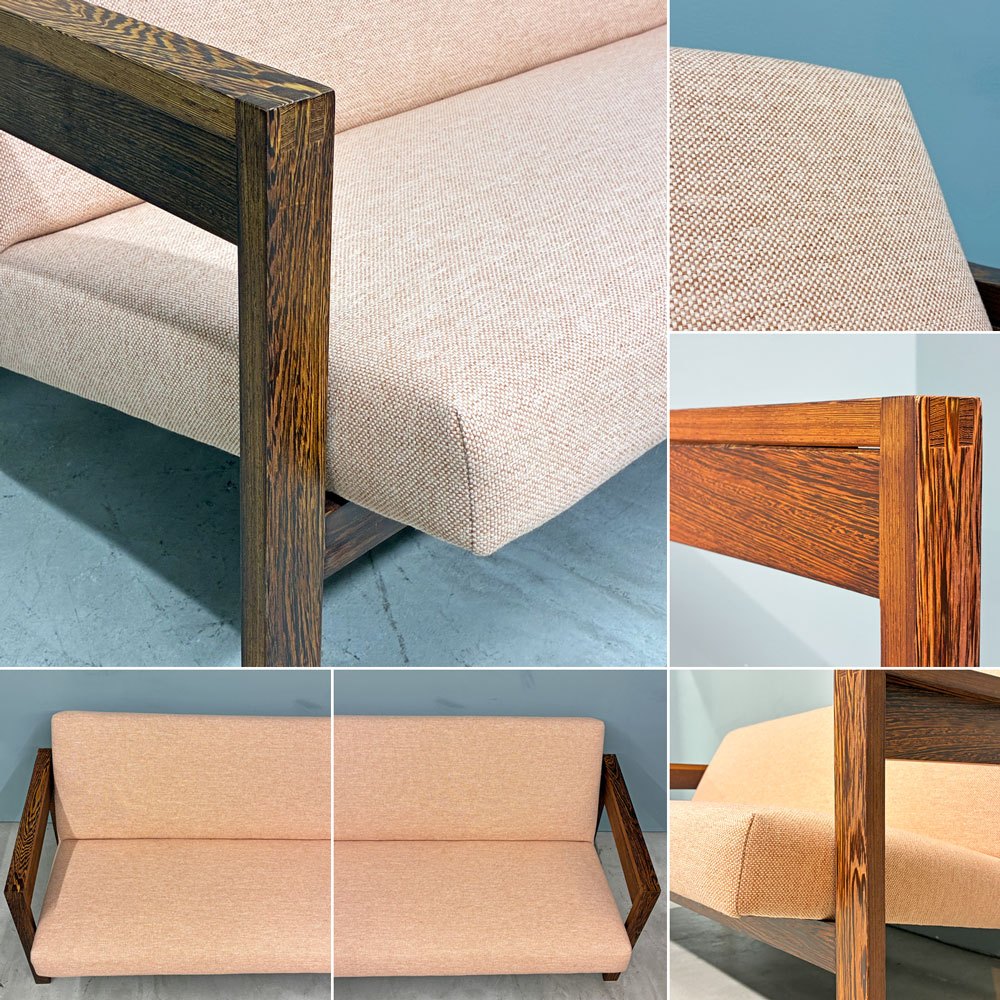 スペクトラム Spectrum BZ25/BZ80 2シーターソファ 2Pソファ ファブリック Hein Stolle オランダビンテージ ◎