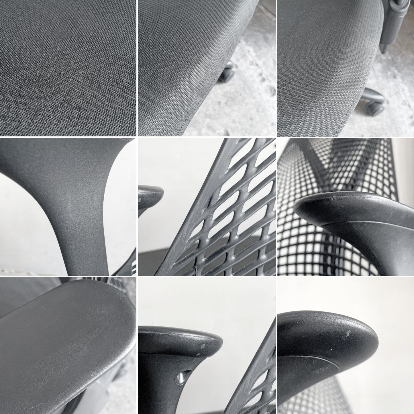 ハーマンミラー Herman Miller セイルチェア SAYL Chair デスクチェア 旧モデル イヴ・ベアール ブラック 2013年製 モダンデザイン ■