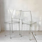 カルテル Kartell ラ マリー La Marie ダイニングチェア スタッキングチェア クリスタル ポリカーボネート フィリップ・スタルク Philippe Starck イタリア B ★
