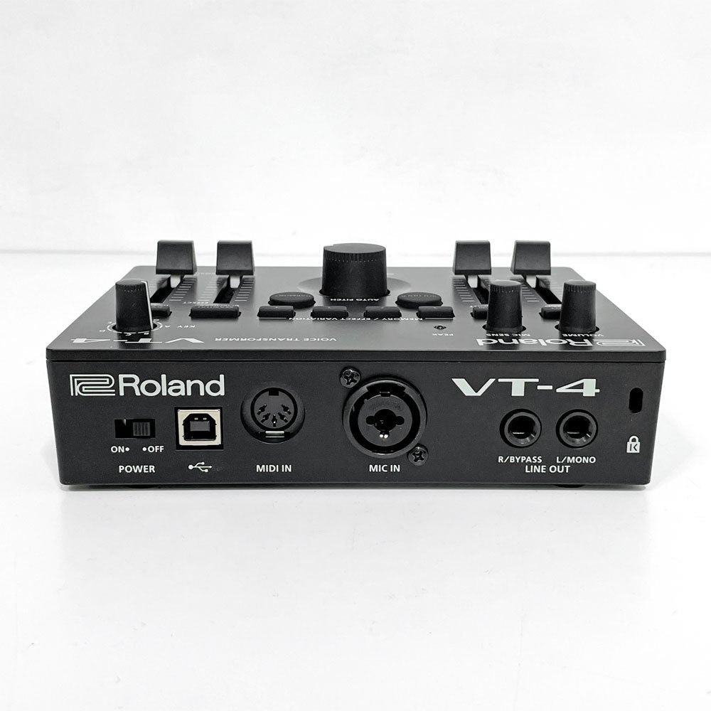 ローランド Roland AIRA VT-4 ボイストランスフォーマー Voice Transformer USB 単三電池駆動 MIDI入力対応 エフェクター ●