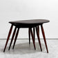 アーコール Ercol ペブル PEBBLE 354 ネストテーブル nest of tables サイドテーブル ビーチ×エルム材  ブルーラベル UKビンテージ●