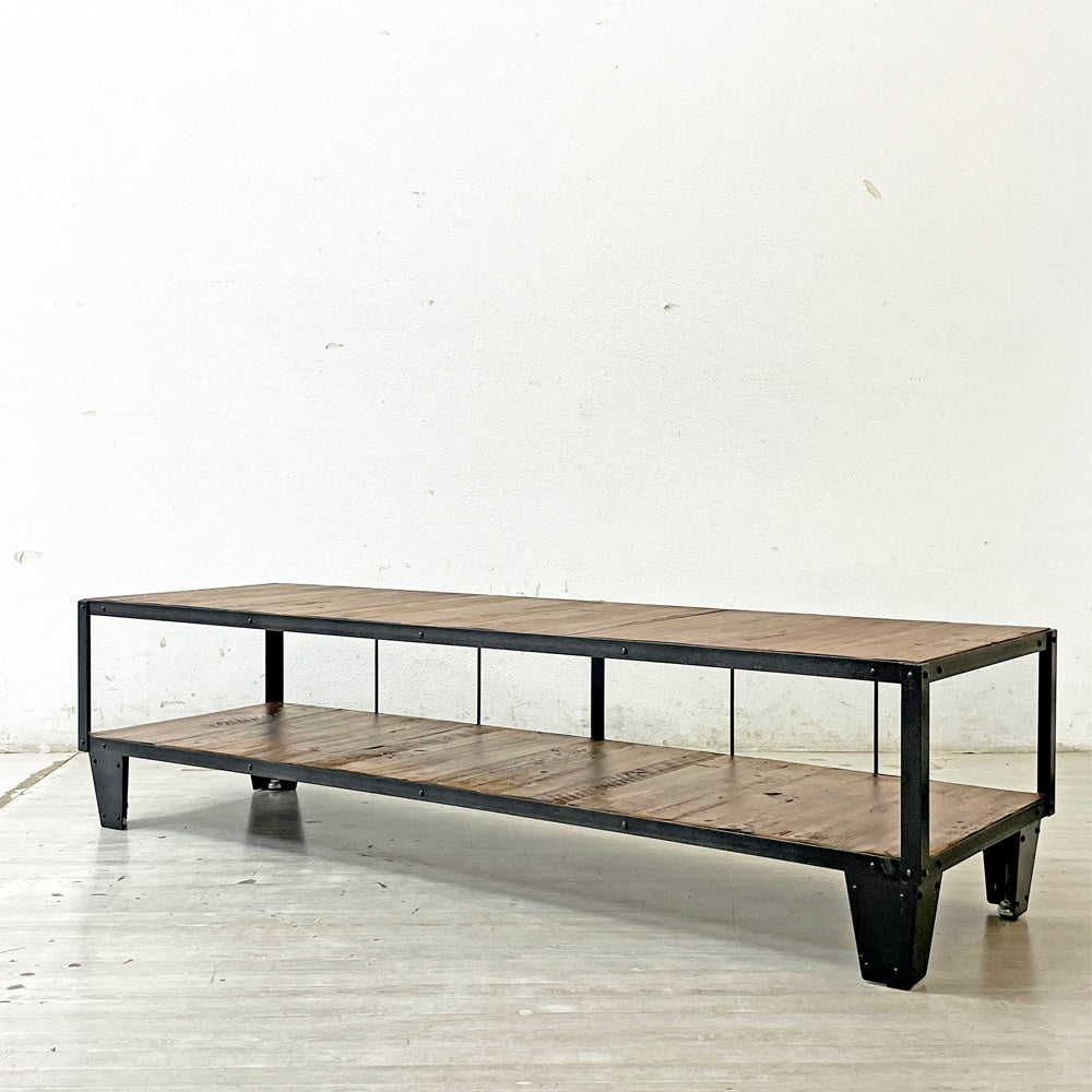 ジャーナルスタンダードファニチャー Journal Standard Furniture カルビ CALVI TVボード L サイズ AVボード 古材×アイアン ●
