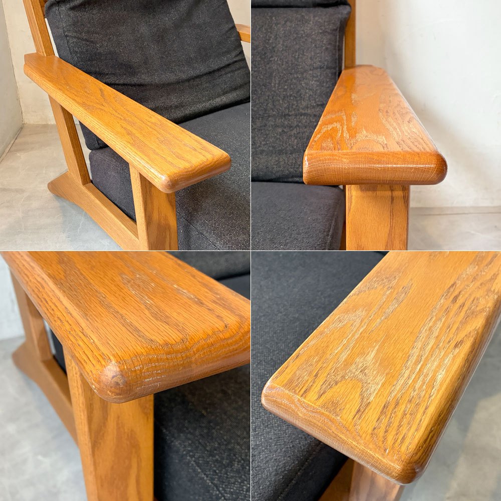 ナガノインテリア NAGANO INTERIOR リアル REAL ツムギ 1シーターソファ tsumugi sofa イージーチェア 参考14万円程 廃盤 ★