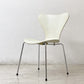 フリッツハンセン Fritz Hansen セブンチェア ホワイト ラッカー仕上げ アルネ・ヤコブセン スタッキングチェア 北欧 デンマーク B ●