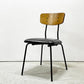 ジャーナルスタンダードファニチャー journal standard Furniture j.s.F ヘンリー HENRY ダイニングチェア PVCレザー アイアン 廃番 B ●