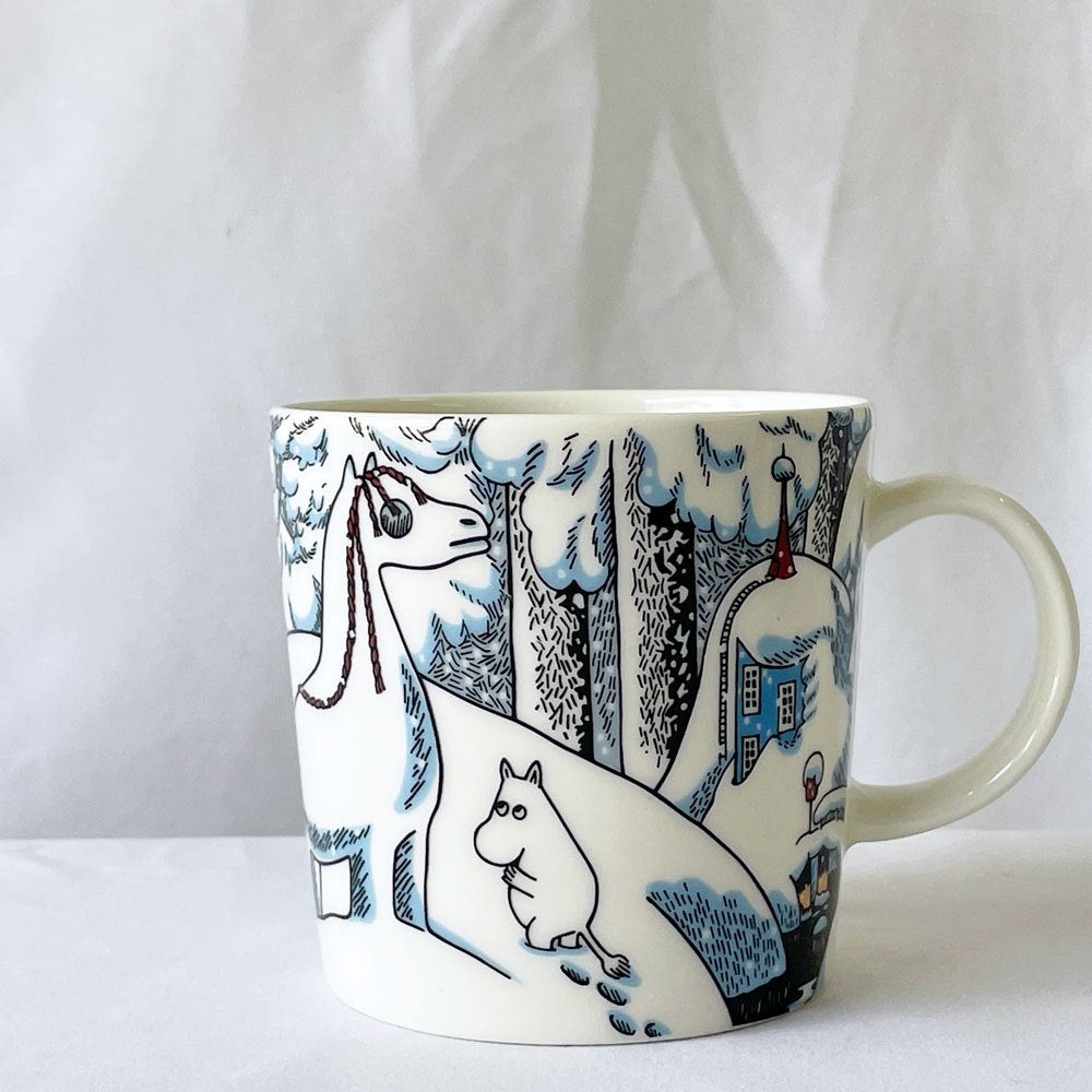 アラビア ARABIA ムーミンマグ MOOMIN スノーホース Snow horse 2016年 冬限定 トーベ・ヤンソン フィンランド 北欧食器 ◇