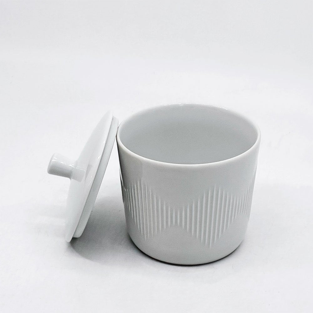 リュンビュー ポーセリン lyngby porcelain サーモダン シュガーボウル thermodan sugar bowl シュガーポッド 小物入れ 北欧食器 デンマーク 箱付き ●