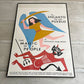 アレキサンダー・ジラード Alexander Girard The Magic of a People 1968 シルクスクリーン アートポスター 額装品 復刻 ♪