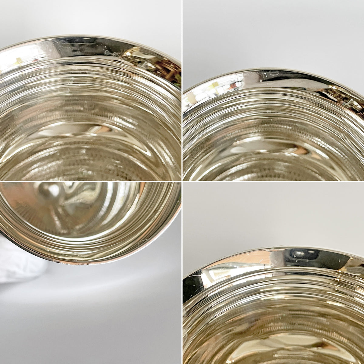 ピュイフォルカ Puiforcat シャンパンタンブラー 純銀 約h9.5㎝ スターリングシルバー シルバー925 箱付き エルメス フランス B ■