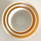 オールドパイレックス OLD PYREX コーニング社 CORNING WARE ミキシングボウル 3点セット イエロー バタフライゴールド レトロ USビンテージ ■