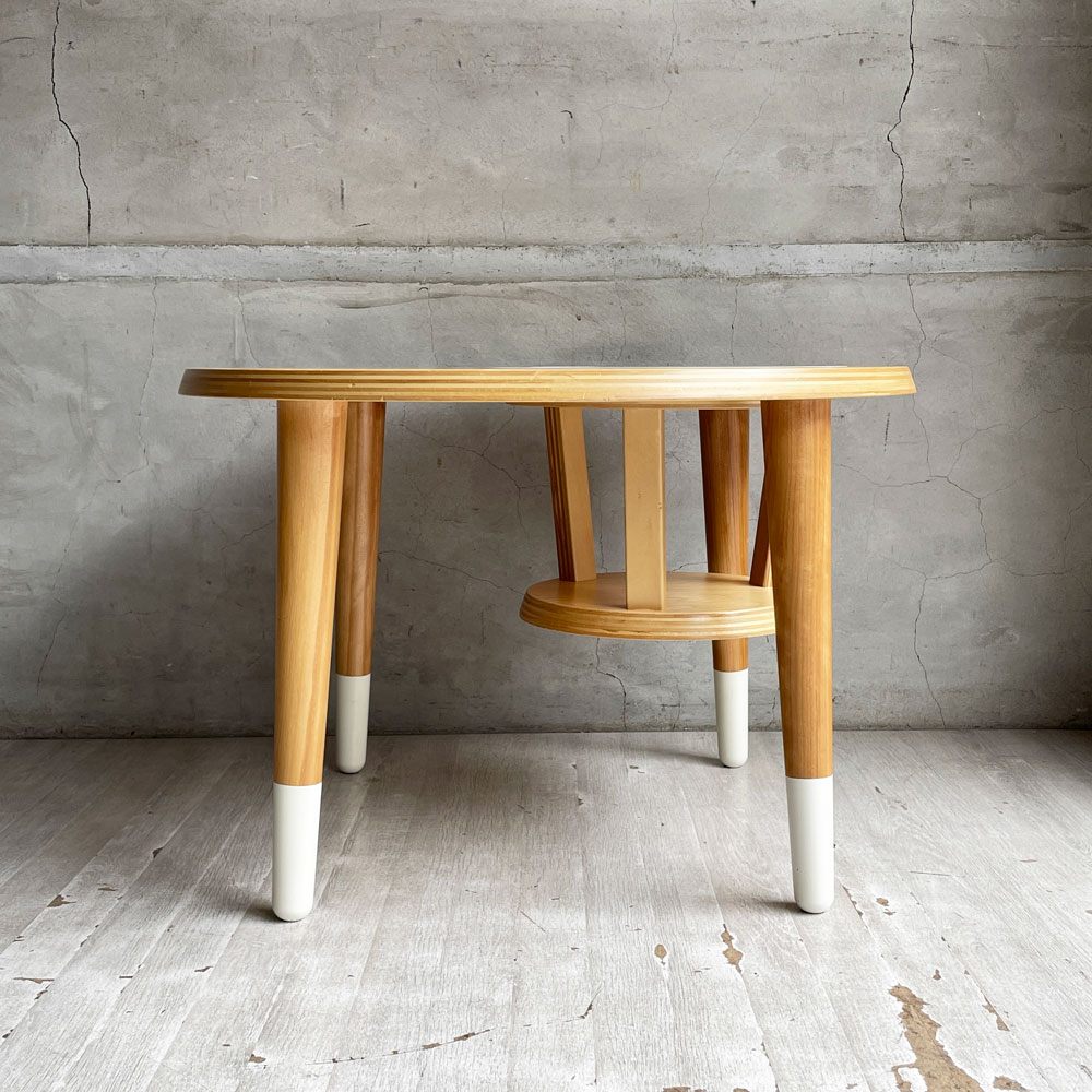 アクタス ACTUS ワノワ テーブル＆スツール WA NO WA TABLE & STOOL キッズテーブル ビーチ材 シナ材 積層合板 幼児向け 廃番 ♪