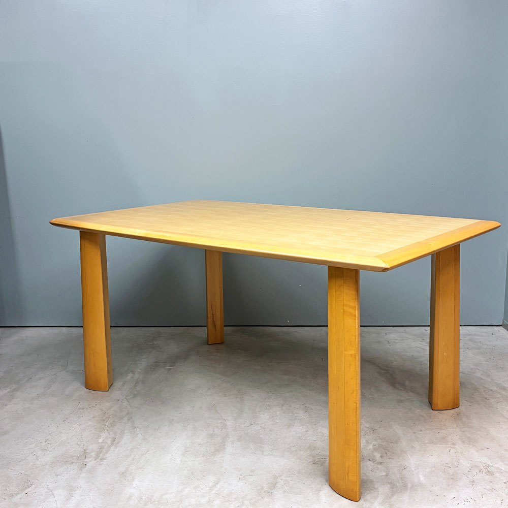 シラカワ家具 Shirakawa ST-5750 ダイニングテーブル ハードメープル材 W150cm クラフト家具 ナチュラルモダン ◎