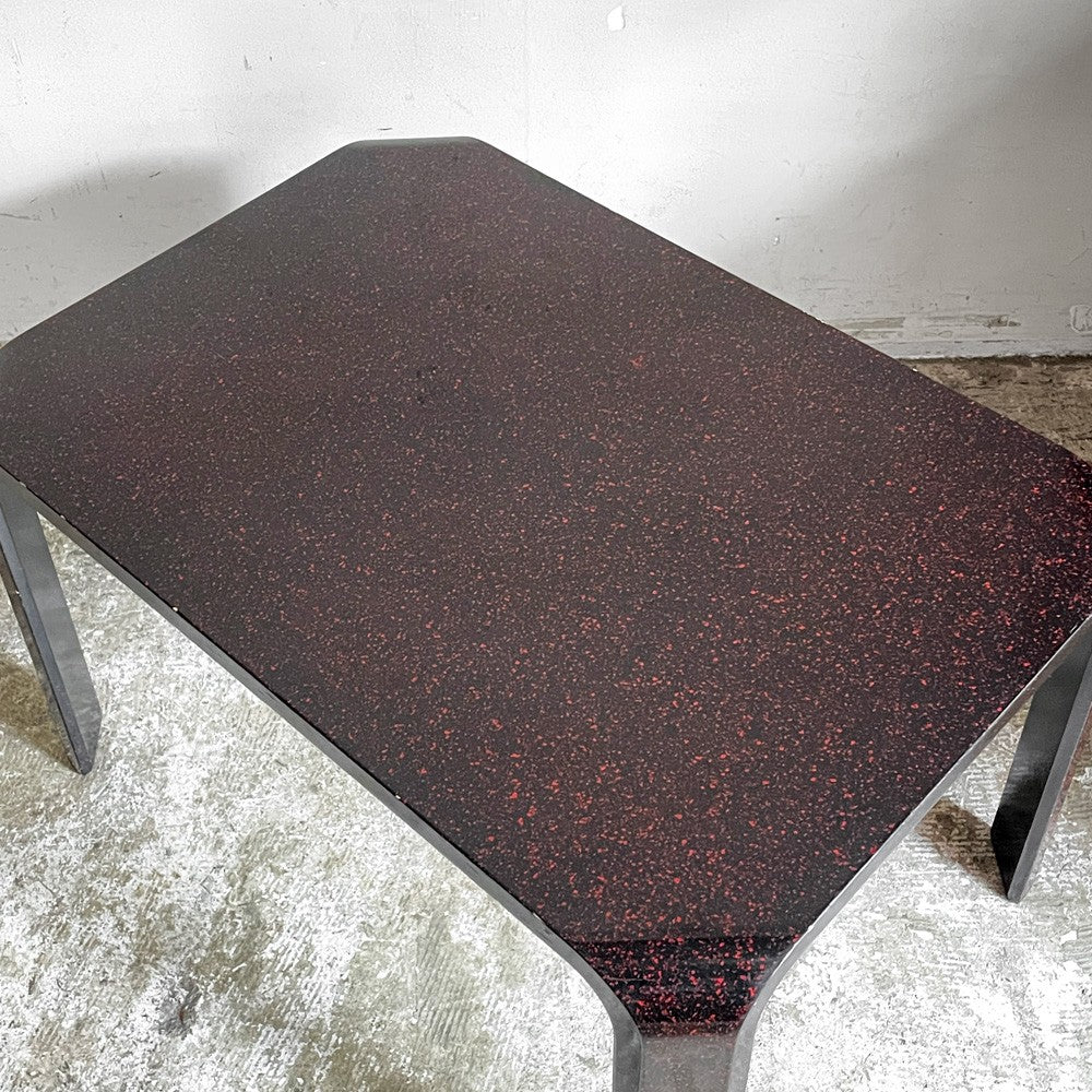天童木工 TENDO サイドテーブル ローテーブル T-2078 プライウッド 特注塗装 W65cm ジャパニーズモダン ■