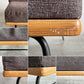 ウニコ unico ファニート FUNEAT ベンチバックレスト bench backrest オーク材 カバーリングファブリック ブラウン系 スチール脚 W125cm 参考価格￥65,780- 廃番 〓
