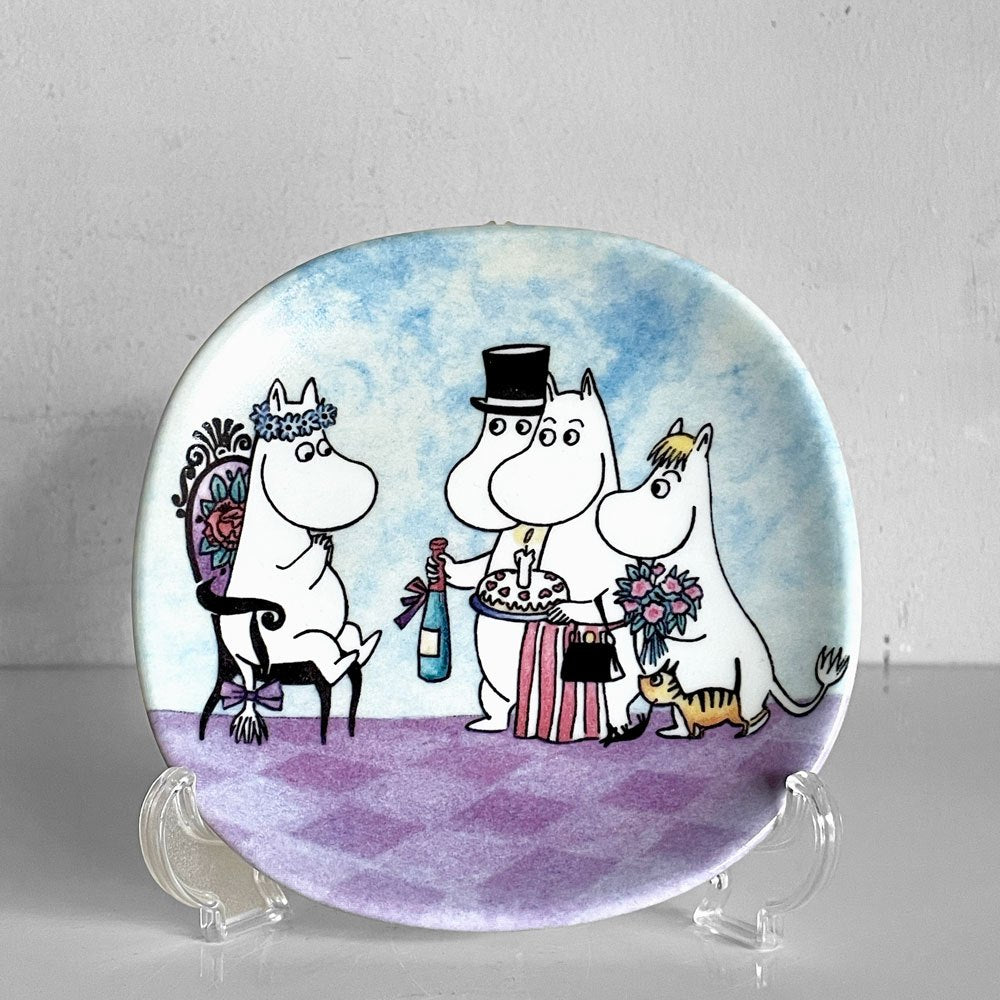 アラビア ARABIA ムーミン MOOMIN 誕生日 Birthday ウォールプレート 飾り皿 2005-2007年 箱付 廃番 フィンランド 北欧食器 ■