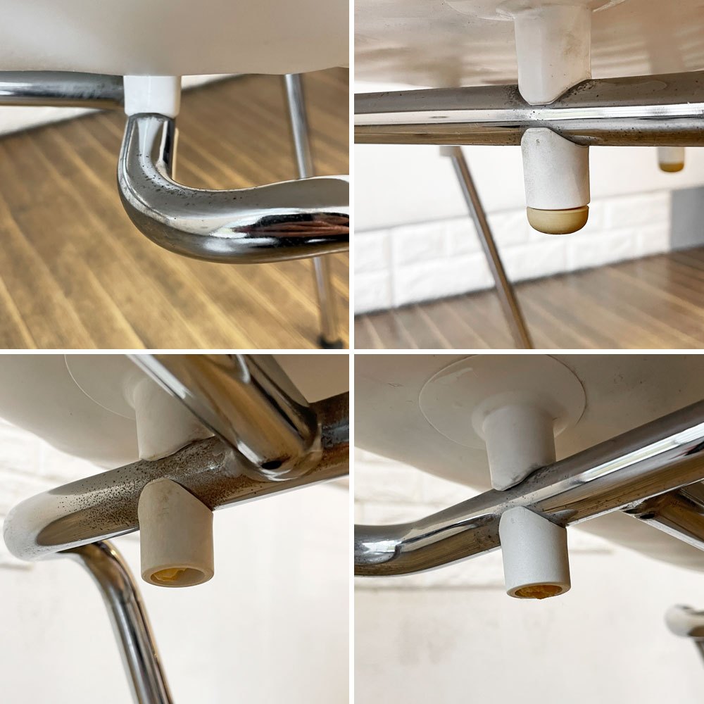 ヴィトラ vitra トムバックチェア Tom Vac ダイニングチェア スタッキングチェア ロン・アラッド ホワイト モダンデザイン ◎
