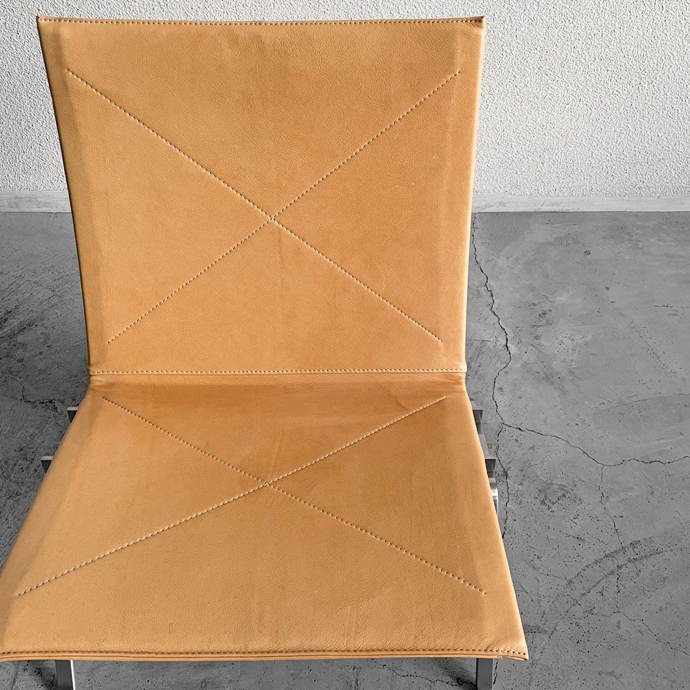 フリッツハンセン Fritz Hansen PK22 ラウンジチェア 本革 ピュアレザー ポール・ケアホルム 北欧家具 2023年限定モデル 定価￥855,800- 未使用保管品 〓