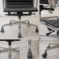 ハーマンミラー Herman Miller イームズアルミナムグループチェア マネージメントチェア アルミバフベース ガス圧昇降仕様 5本脚 キャスタータイプ 本革 イームズ E ●