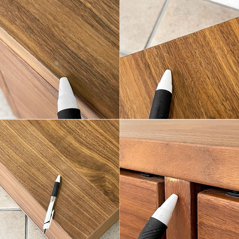 無印良品 MUJI ウォールナット材 AVボード スタッキングキャビネット Bセット 販売終了品 ◇