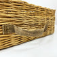トラックファニチャー TRUCK FURNITURE RT バスケット RT BASKET RTB-4 フタ付き ラタン 布持ち手 底板 定価26,400円 ●