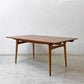 アンドレアス・タック Andreas Tuck エクステンション ダイニングテーブル AT310 チーク材×オーク材 ハンス・Ｊ・ウェグナー 北欧 デンマークビンテージ ●