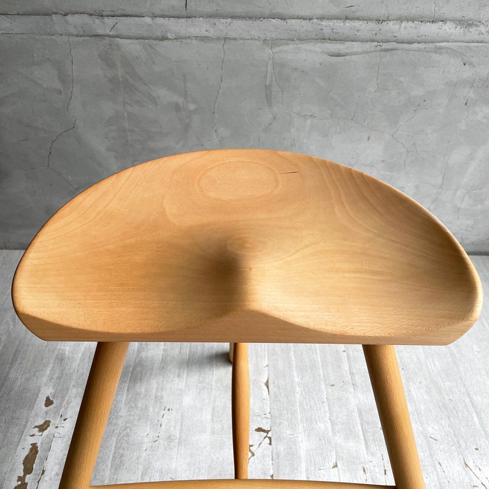 ワーナー Werner シューメーカーチェア Shoemaker Chair NO.49 スツール ビーチ材 オイルフィニッシュ  ラーズ・ワーナー デンマーク A ♪