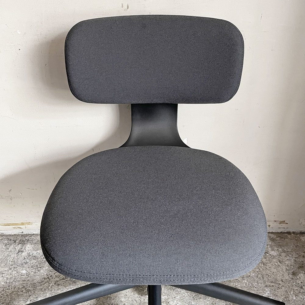 ヴィトラ vitra ルーキー Rookie デスクチェア キャスターチェア コンスタンチン・グルチッチ ダークグレー系ファブリック 定価￥66,000- ■