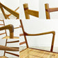 カールハンセン＆サン Carl Hansen & Son OW149 コロニアルチェア ラウンジチェア オーク材オイル仕上げ THOR307 本革 オーレ・ヴァンシャー ●