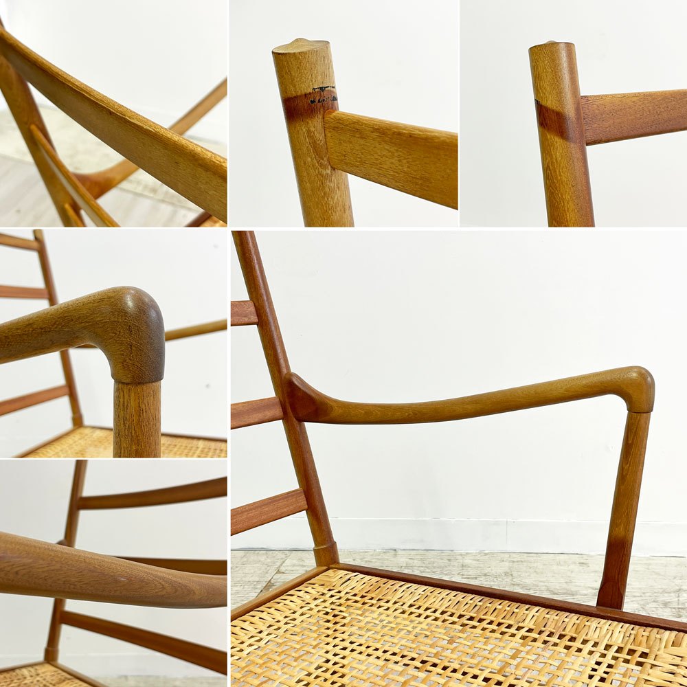 カールハンセン＆サン Carl Hansen & Son OW149 コロニアルチェア ラウンジチェア オーク材オイル仕上げ THOR307 本革 オーレ・ヴァンシャー ●