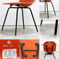 ハーマンミラー Herman Miller サイドシェルチェア ダイニングチェア 2nd FRP Hベース オレンジ系カラー イームズ ビンテージ ミッドセンチュリー ●