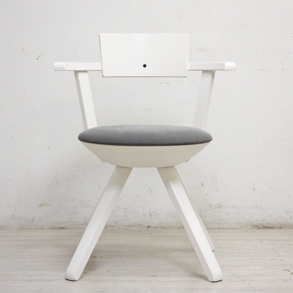 アルテック artek ライバルチェア Rival Chair ダイニングチェア ホワイトラッカー コンスタンチン・グルチッチ Konstantin Grcic ●