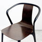 ヴィトラ Vitra ベルヴィルチェア Belleville Chair アームチェア ダイニングチェア スタッキングチェア オーク材 ダークブラウン系カラー ロナン & エルワン・ブルレック B ●