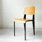 関家具 トーラスチェア Taurus Chair ダイニングチェア アッシュ材×スチール ブラックカラー インダストリアル B ★