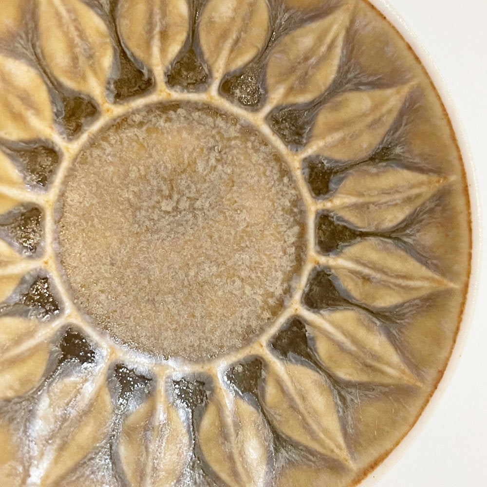 クロニーデン KRONJYDEN レリーフ Relief 豆皿 7.5cm イェンス クイストゴー デンマーク 北欧食器 ◎