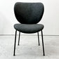 モーダエンカーサ moda en casa コブラチェア COBRA chair ダイニングチェア スモーク ナノファイバー ファブリック モダンデザイン B ●