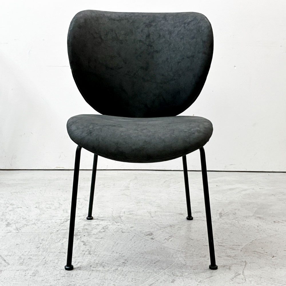 モーダエンカーサ moda en casa コブラチェア COBRA chair ダイニングチェア スモーク ナノファイバー ファブリック モダンデザイン B ●