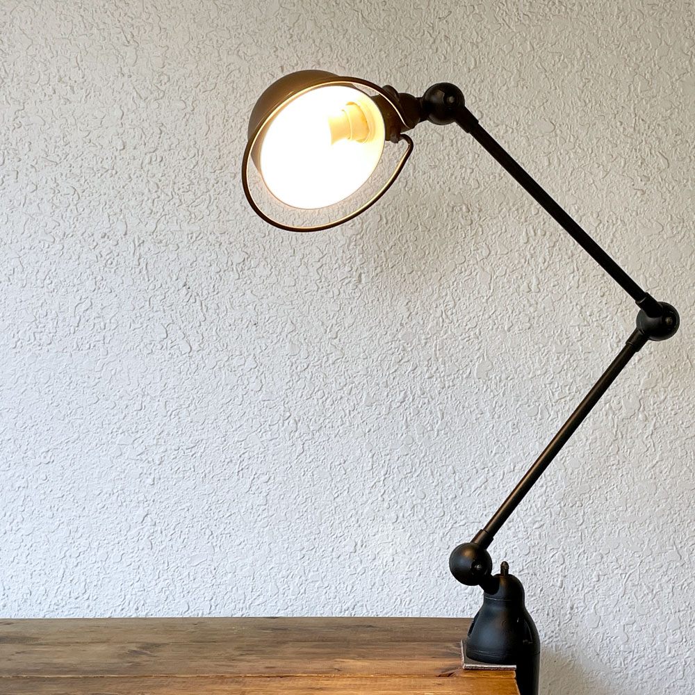 ジェルデ JIELDE 4040 デスクランプ クランプ DESK LAMP CLAMP クランプ式 マットブラック フランス インダストリアル 定価￥74,800- ◇