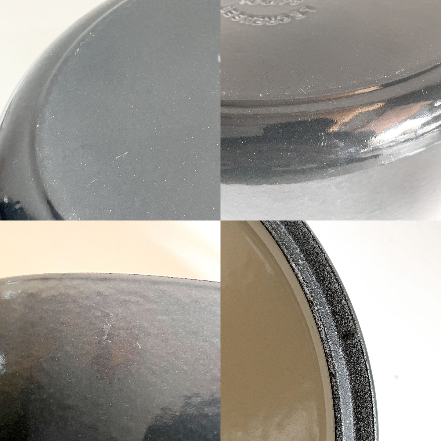 ルクルーゼ LE CREUSET ココットオーバル 両手鍋 33cm  オイスターグレー 鋳物 フランス ■